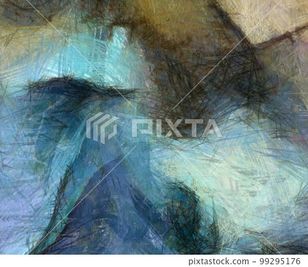 Muted Abstract 99295176