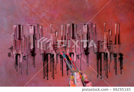 City Abstract City Abstract 99295185
