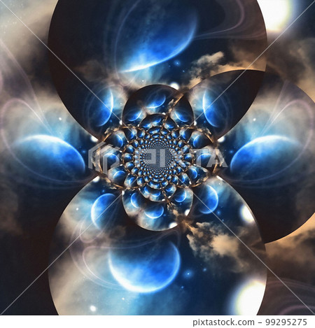 Planetary fractal Planetary fractal 99295275