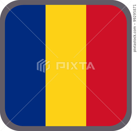 Flag icon of the world ☆Romania☆ Flag icon of the world ☆Romania☆ 99295871