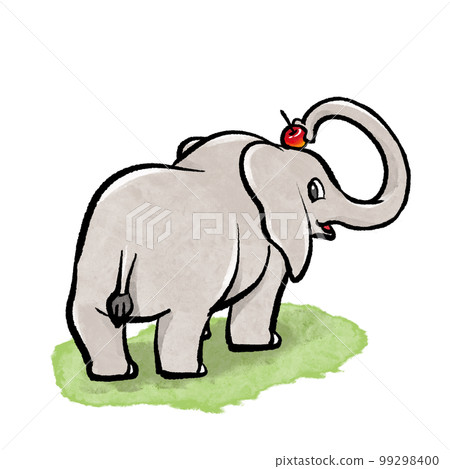 大象插圖 99298400