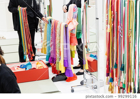 Image of kimono sashes and obijime obiage kimono shops and kimono rentals Image of kimono sashes and obijime obiage kimono shops and kimono rentals 99299116