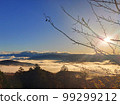 A sea of clouds in the early morning 99299212