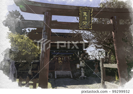 Yoshino, Kinpusen-ji Temple, Itoku Tenmangu Shrine, Yoshino-cho, Yoshino-gun, Nara Prefecture 99299932
