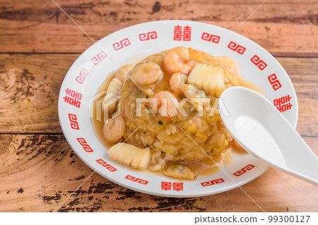 Seafood ankake fried rice 99300127