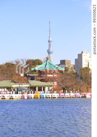 Tokyo Metropolitan Ueno Park Shinobazu Pond and Bentendo Tokyo Metropolitan Ueno Park Shinobazu Pond and Bentendo 99300623