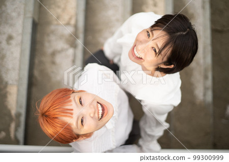 女性肖像朋友最好的朋友 99300999