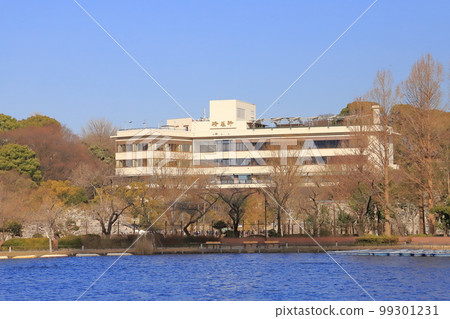 東京都上野公園不忍池和上野清陽軒 99301231