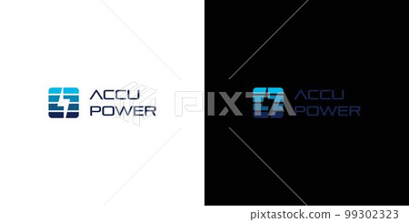 Unique and powerful accu power logo design 3 99302323