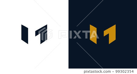 The M1 logo design is unique and powerful 99302354