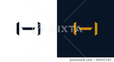 H logo design simple and modern 2 H logo design simple and modern 2 99302595