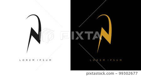Modern and elegant N logo design Modern and elegant N logo design 99302677