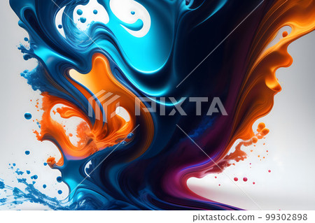 多彩的水墨藝術 多彩的水墨藝術 99302898