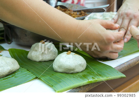 草仔粿 ,包草仔粿 ,竹皮子, 台灣,竹皮、台湾、草餅、Bamboo skin, Taiwan, 草仔粿 ,包草仔粿 ,竹皮子, 台灣,竹皮、台湾、草餅、Bamboo skin, Taiwan, 99302985