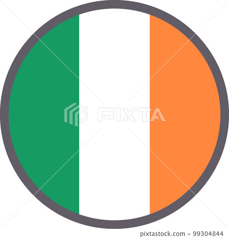 世界的旗幟圖標☆愛爾蘭☆ 世界的旗幟圖標☆愛爾蘭☆ 99304844