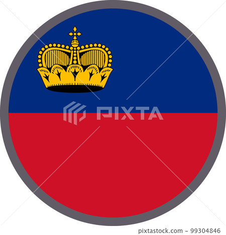 世界國旗圖標 ☆ 列支敦士登 Liechtenstein ☆ 99304846