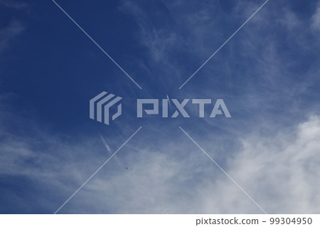 Afternoon summer sky and contrails 220727pm Afternoon summer sky and contrails 220727pm 99304950