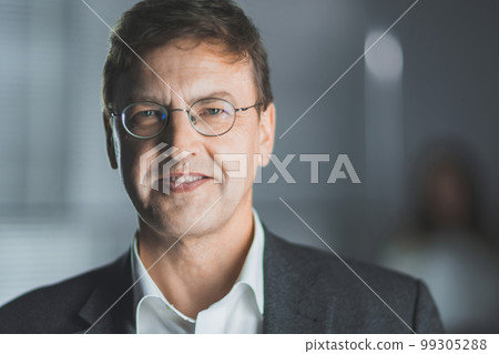 close up. portrait of a modern business man 99305288