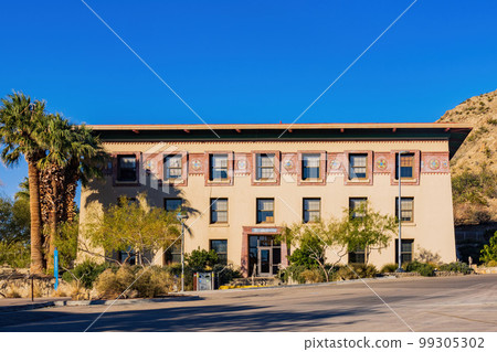 Sunny exterior view of the Jack C Vowell Hall of The University of Texas at El Paso Sunny exterior view of the Jack C Vowell Hall of The University of Texas at El Paso 99305302
