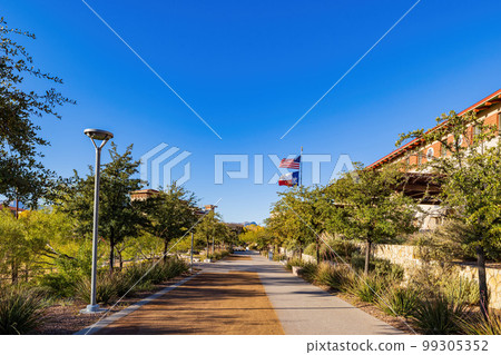 Sunny exterior view of the campus of The University of Texas at El Paso Sunny exterior view of the campus of The University of Texas at El Paso 99305352