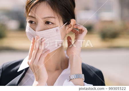 戴著面具的女商人 戴著面具的女商人 99305522