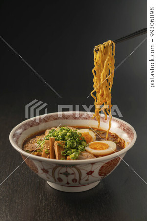 Hot and delicious miso ramen Hot and delicious miso ramen 99306098