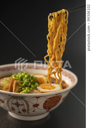 Hot and delicious miso ramen Hot and delicious miso ramen 99306102