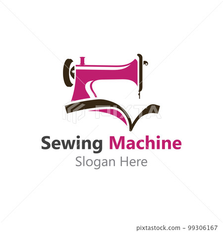 Sewing Machine Logo design concept, Tailor Sewing vector, Fashion Simple Design Template 99306167