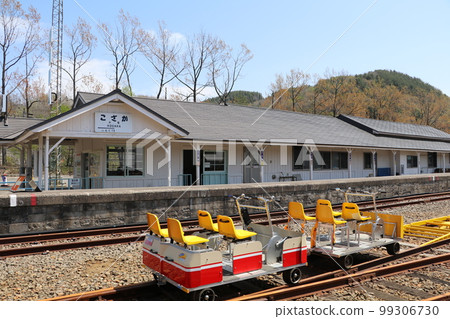 秋田縣鹿角郡小坂町鐵路公園小坂站 99306730