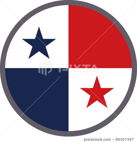 世界國旗圖標 ☆巴拿馬 Panama☆ 99307397
