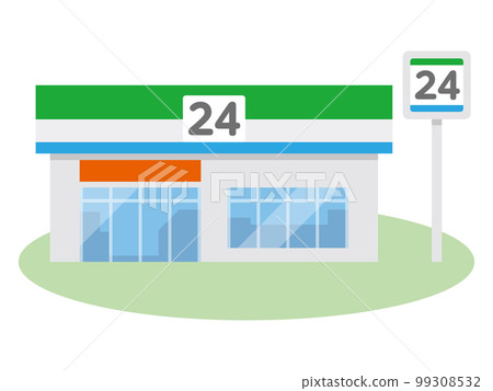 Convenience store illustration 99308532