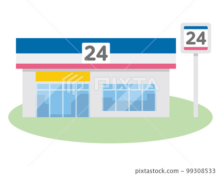 便利店的插圖 99308533