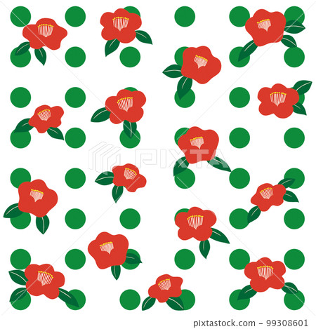 茶花花圖 99308601