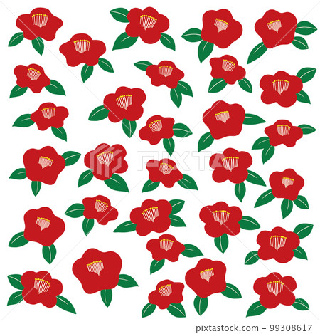 茶花花圖 99308617