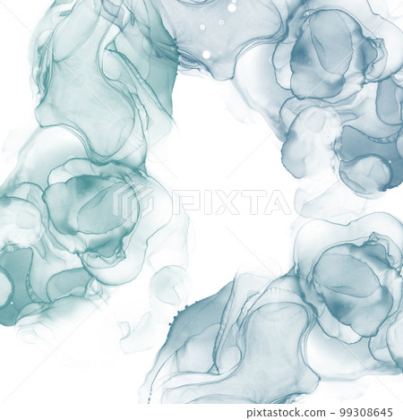 fantastic ink art background - Stock Illustration [99308645] - PIXTA