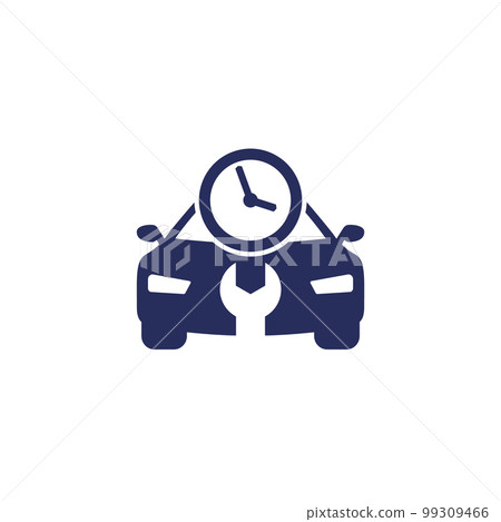fast car repair icon, vector fast car repair icon, vector 99309466