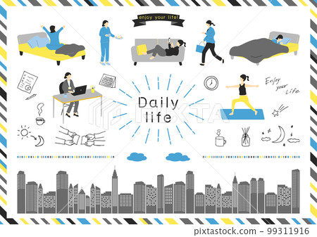 現代女性生活方式素材合集 現代女性生活方式素材合集 99311916