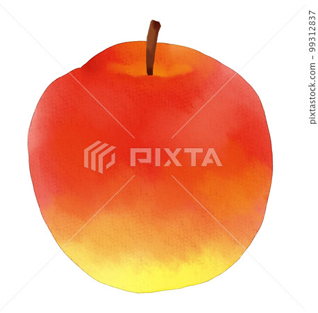 Watercolor-style apples 99312837