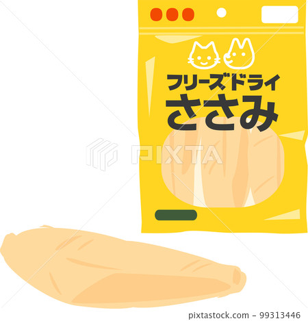 狗和貓的凍乾魚片 狗和貓的凍乾魚片 99313446