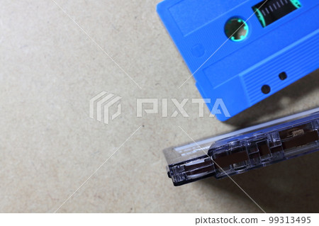 Old cassette tape Old cassette tape 99313495