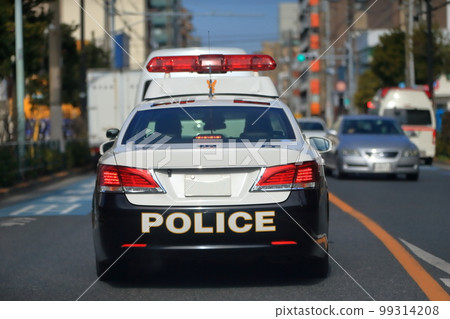 Police car image 99314208