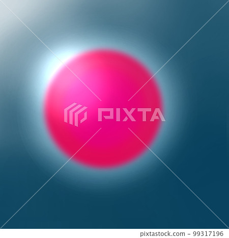 Ink blue and shocking pink sphere design (1) 99317196