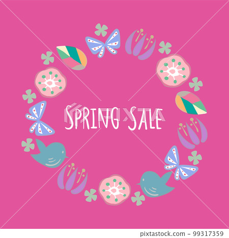 Scandinavian flowers, birds, butterflies, SPRING SALE characters Scandinavian flowers, birds, butterflies, SPRING SALE characters 99317359