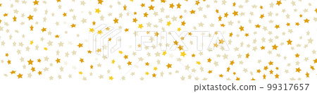 閃閃發光的金色星星背景 99317657