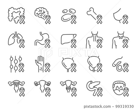 organ, vector, icon 99319330