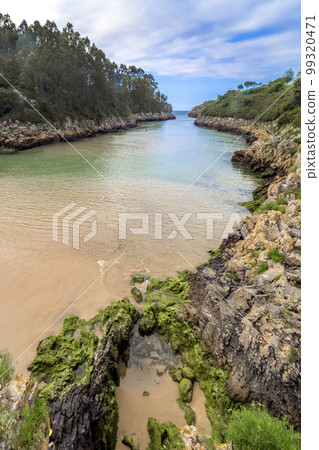 Guadamia Beach, Llames de Pria, Spain Guadamia Beach, Llames de Pria, Spain 99320471