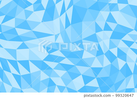 背景材料_三角形馬賽克_淡藍色 99320647