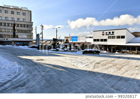 In front of Shinano Railway Komoro Station (Komoro City, Nagano Prefecture) [February 2023] 99320817