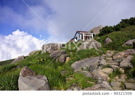 Mihama hut in summer Mihama hut in summer 99321509