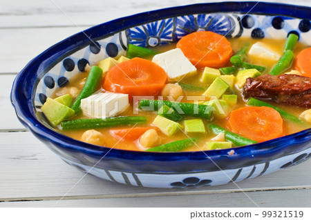 Caldo Tlalpeño 墨西哥美食 99321519